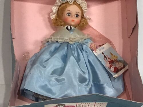 Madame Alexander 8” Doll #559 United States Blonde Hair Blue Dress W/box  And Tag
