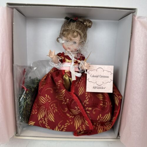 Madame Alexander Colonial Christmas #60755 with Original Box 
