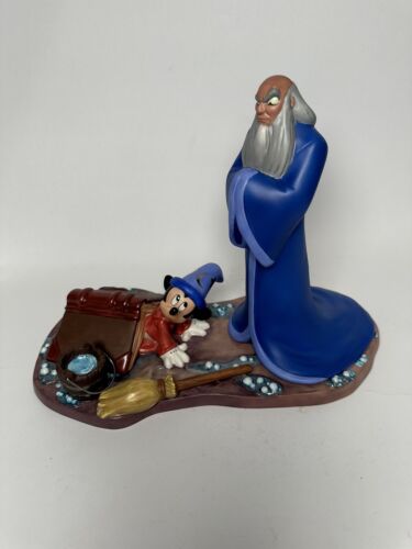 WDCC Disney Oops Mickey & Yen Sid Figurine Fantasia 2000 In Box
