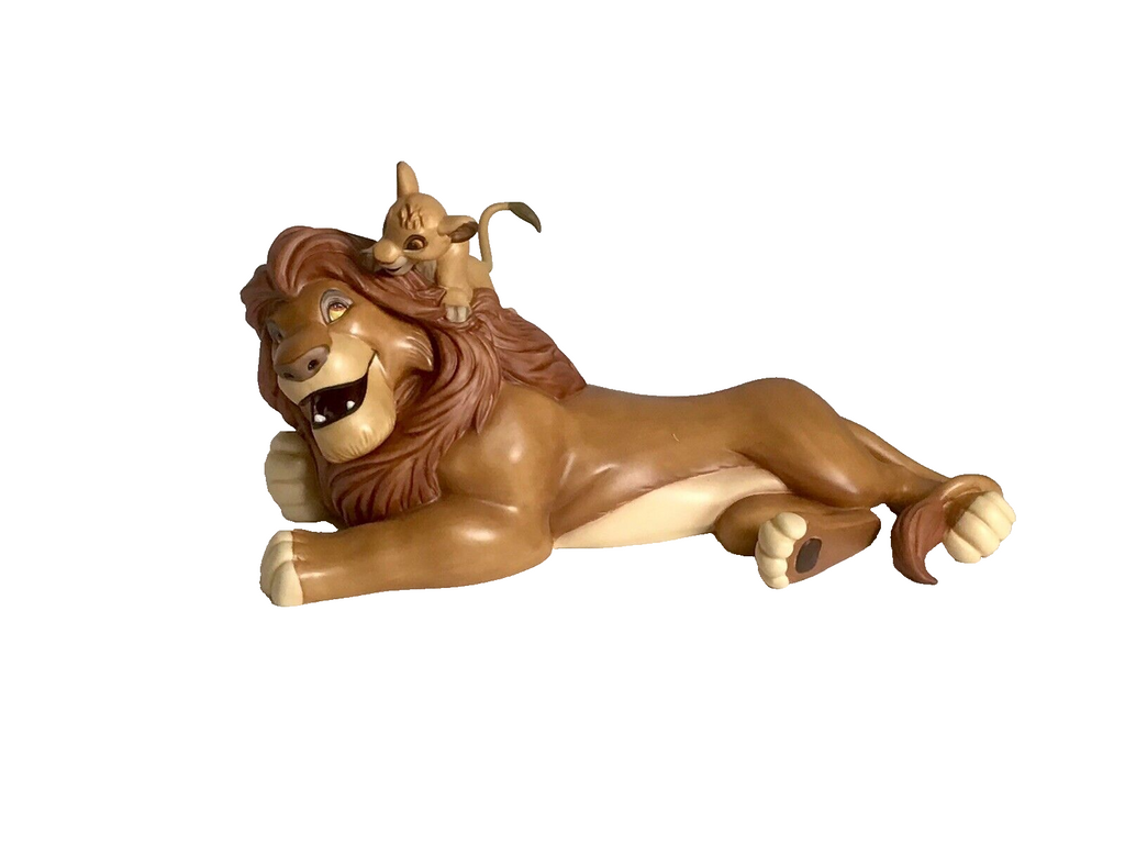 WDCC Tribute Series The Lion King 'Simba and Mufasa Pals Forever