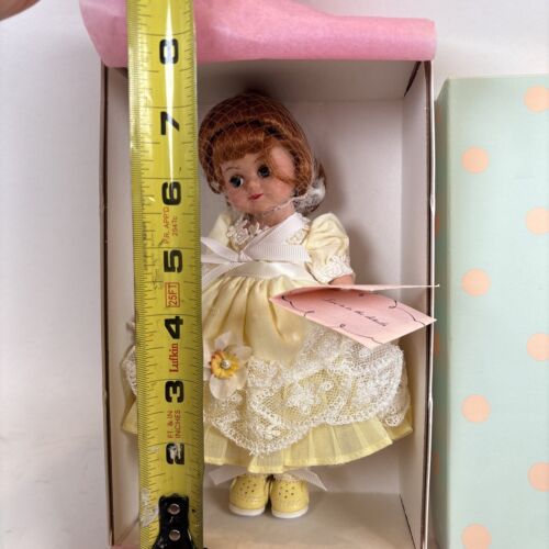 5 Spring By Madame Alexader #25850 ドール 人形 フィギュア Bunny Hop, HTF, Madame Alexander, 8\" Doll, Spring Coat Dress, Cap